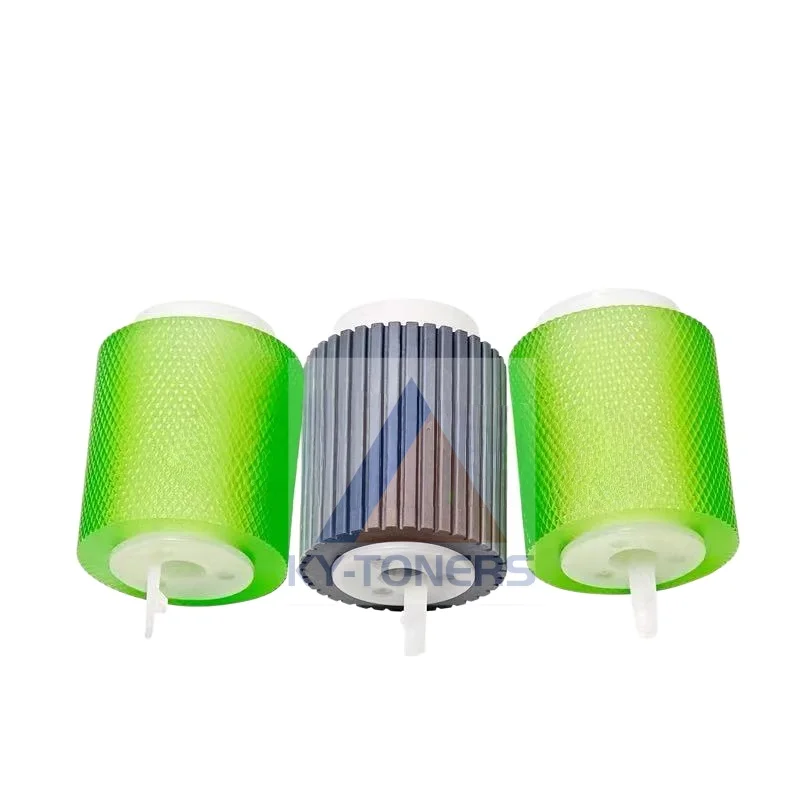 3PCS/Set Upgraded Green Paper Pickup Roller Kit for Sharp MX-364 365 3608 3658 4608 4658 4621 Enhanced Friction Long Life