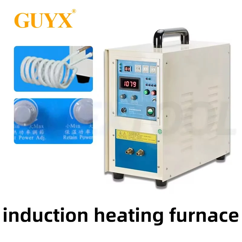 

High Frequency Induction Heating Machine Welding Machine Metal Quenching Coil 15KW Small Frequency Smelting Furnace