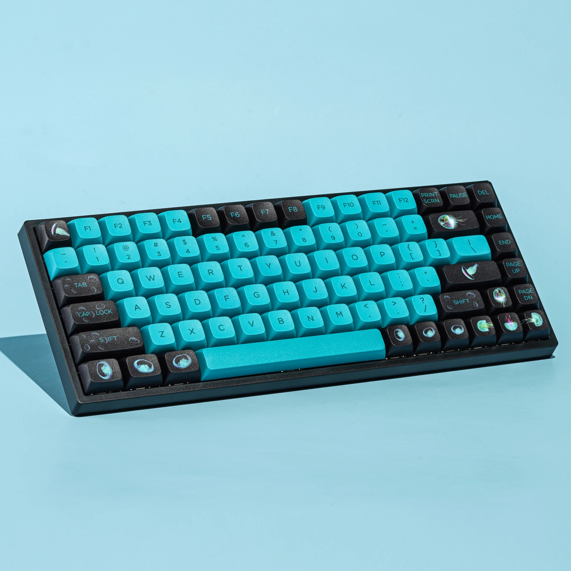 125 Phím Đen Keycap PBT Phím Keycaps Cho Bàn Phím Cơ Thăng Hoa XDA Hồ Sơ Tùy Chỉnh Keycap Bộ Retro Nắp Trắng Mũ Lưỡi Trai