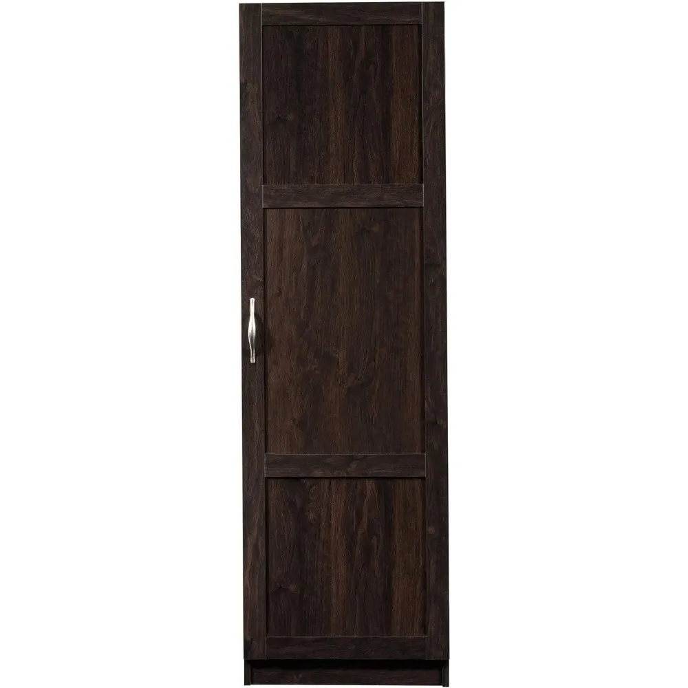 

Storage Pantry cabinets with Adjustable Shelf, Kitchen Storage Pantry for Living Room, Kitchen Cinnamon Cherry finish