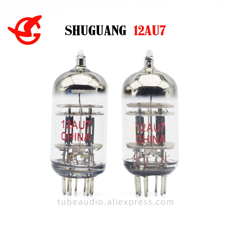 Новинка 2025 года, гитарный усилитель Shuguang 12AU7 (ECC82), HIFI, аудиовакуумные лампы, замена ECC82/5814/ECC802S Новинка 2025 года, гитарный усилитель Shuguang 12AU7 (ECC82), HIFI, аудиовакуумные лампы, замена ECC82/5814/ECC802S