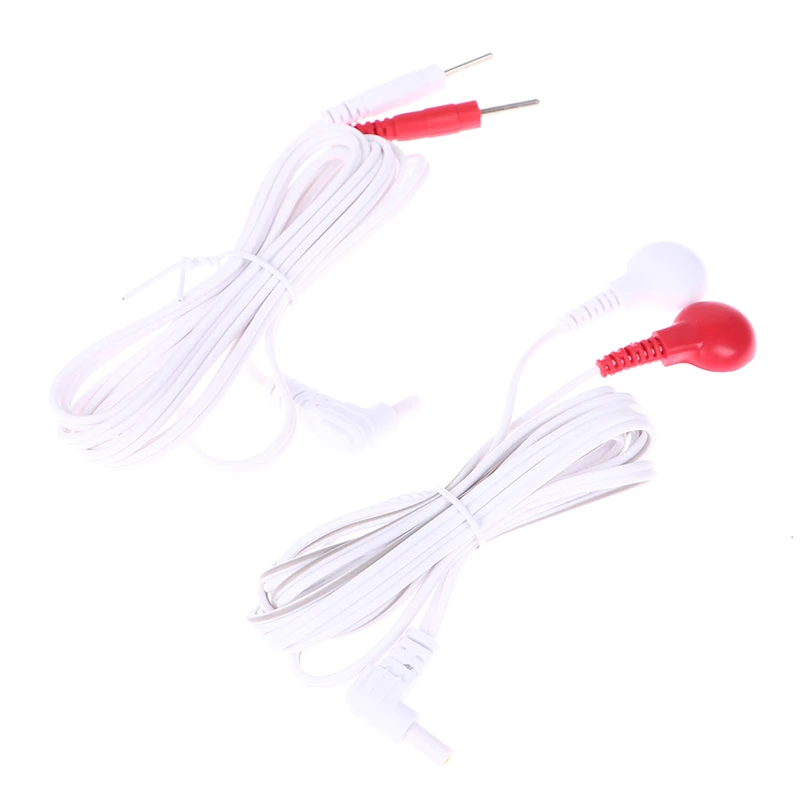 DC 헤드 전극 교체 잭, TENS 유닛 리드 와이어 커넥터 케이블, 1.5 m, 1.8m, 2.35mm