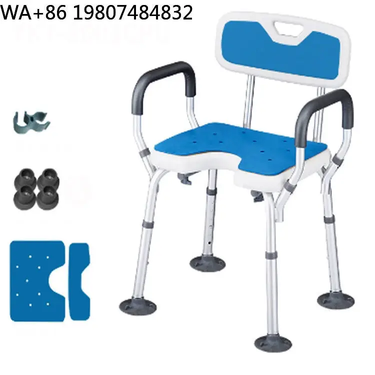 Multifunctional Portable Foldable Anti Slip Shower Stool Diversified Usage Stable Frame Bath Seat For Elderly Disabled Pregnant
