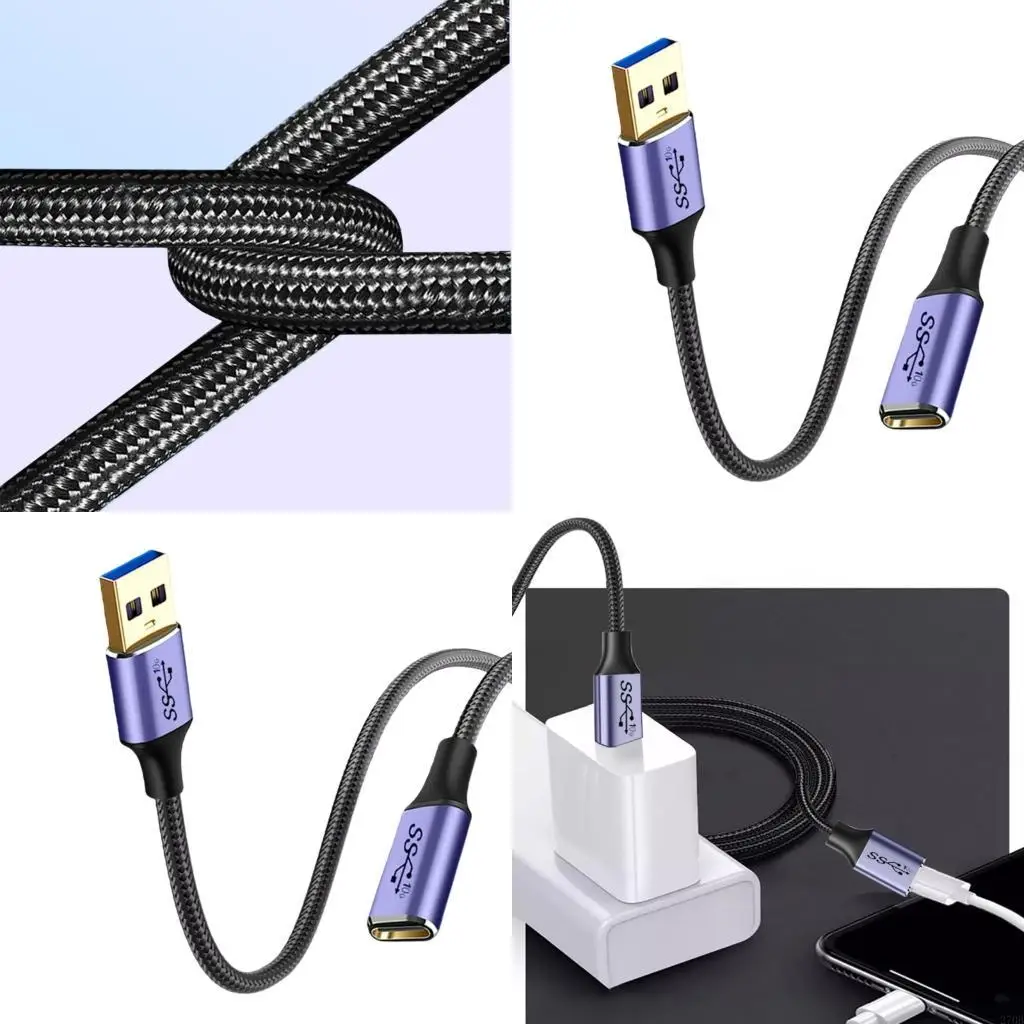 

Portable USB 3 0 A Male to USB Type C Female Adapter Wire Line Fast Charging Data Transfer For Mobile Devices