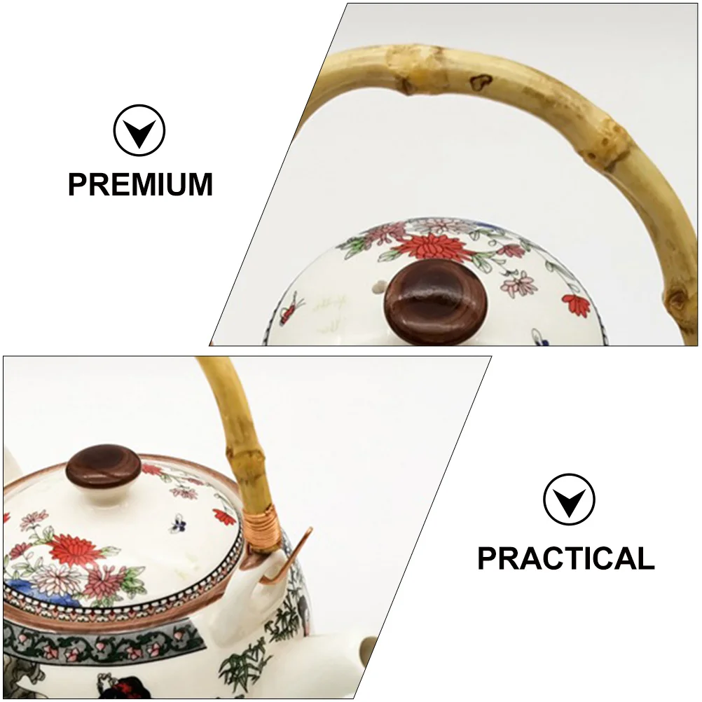 

3Pcs Kettle Handle Heat-Resistant Easy Install Replacement Grip Practical Kettle Supply Accessory Handle Grip