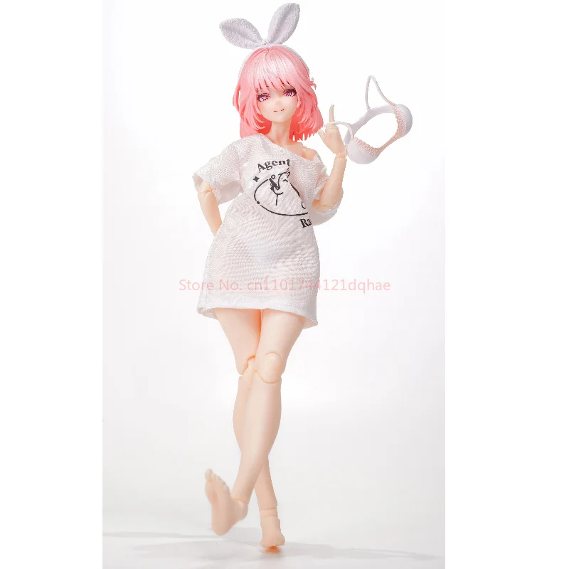 Figur Anime Skala 1/12 Pra-Cat - Cangkang Siput RA01L Irene Holiday Leisure Articulated Collectible Posable Joints Display Model