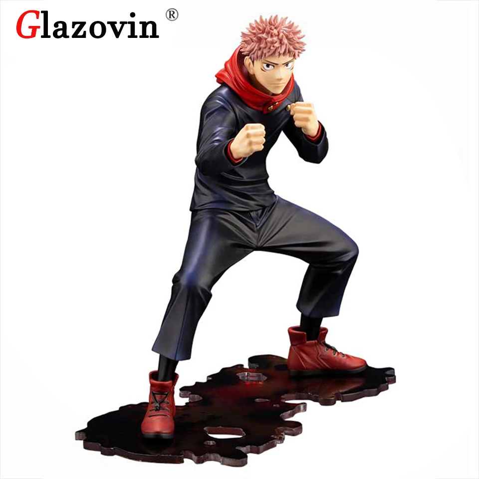 Glazovin Artfx J Original Anime Statue Jujutsu Kaisen 18Cm Yuji Itadori Collectile Model Action Figure Toys For Boy