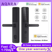 New Aqara Smart Door Lock A100 Pro Zigbee Bluetooth 5.0 NFC Card Lock Bluetooth Smart Fingerprint Unlock Work with Apple Homekit