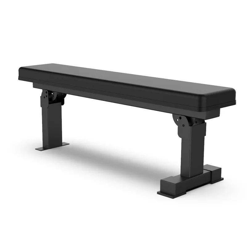 

Wholesale New Folding Flat Bench Fitness Equipment Commercial Gym Use Foldable Flat Bench