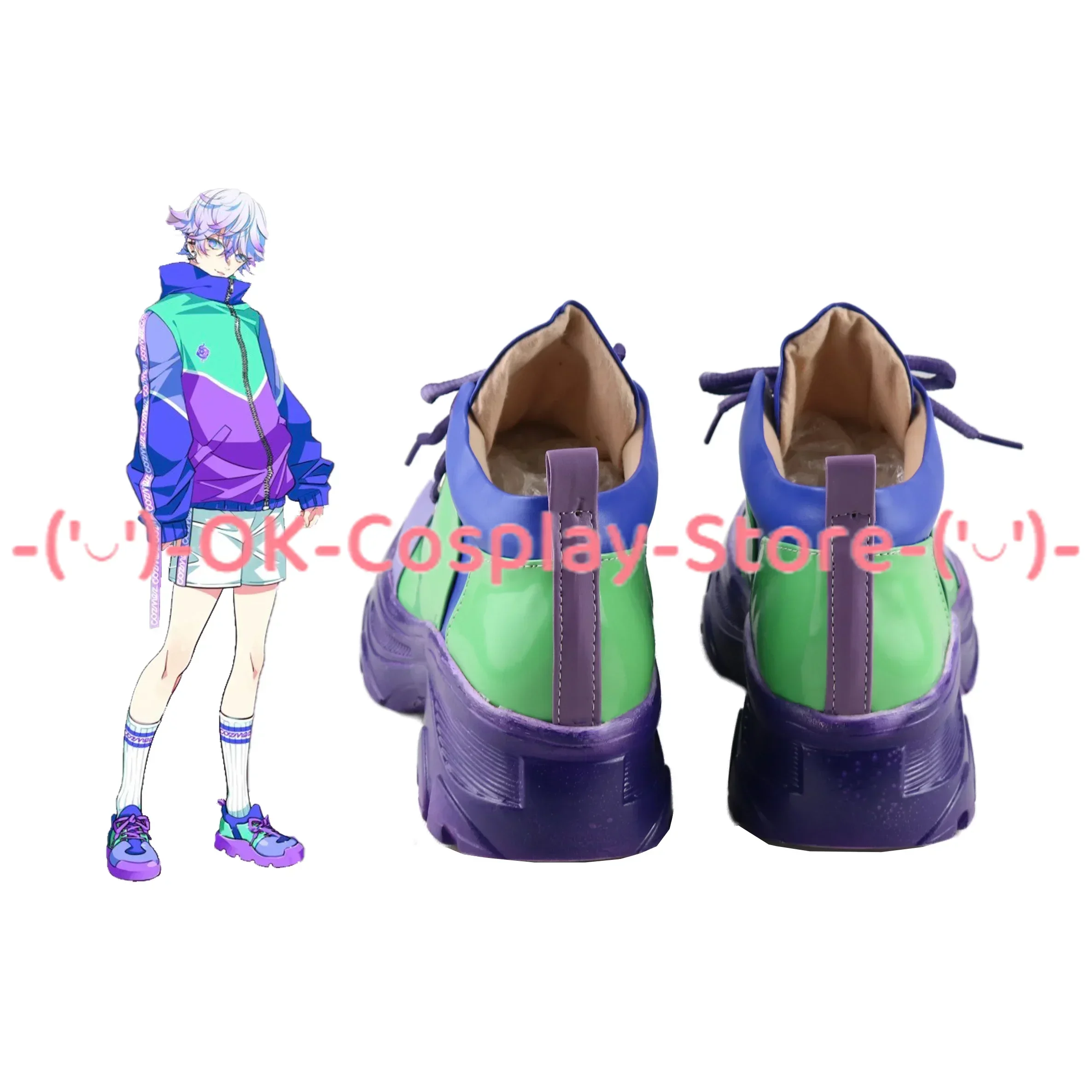 [Custom Made] Yatonokami Nayuta Cosplay Shoes  Game Paradox Live Boots Halloween Carnival  Cosplay Prop