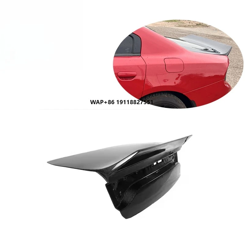 

Карбоновый спойлер Demon Style для багажника, хит продаж, внешние аксессуары для Dodge Charger 2015-2024 годов