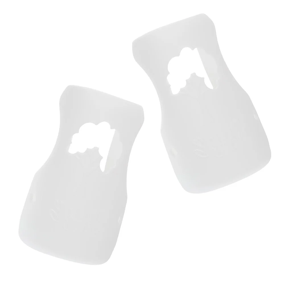 

2 Pcs Anti-fall Cover Bottle Sleeves Milk Portable Silica Gel Silicone Protector Child