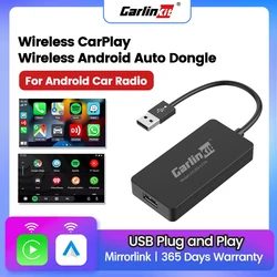 LoadKey & Carlinkit Wired & Wireless CarPlay Android Auto Dongle USB wireless adapter for Android Screen Auto Connect mirroring