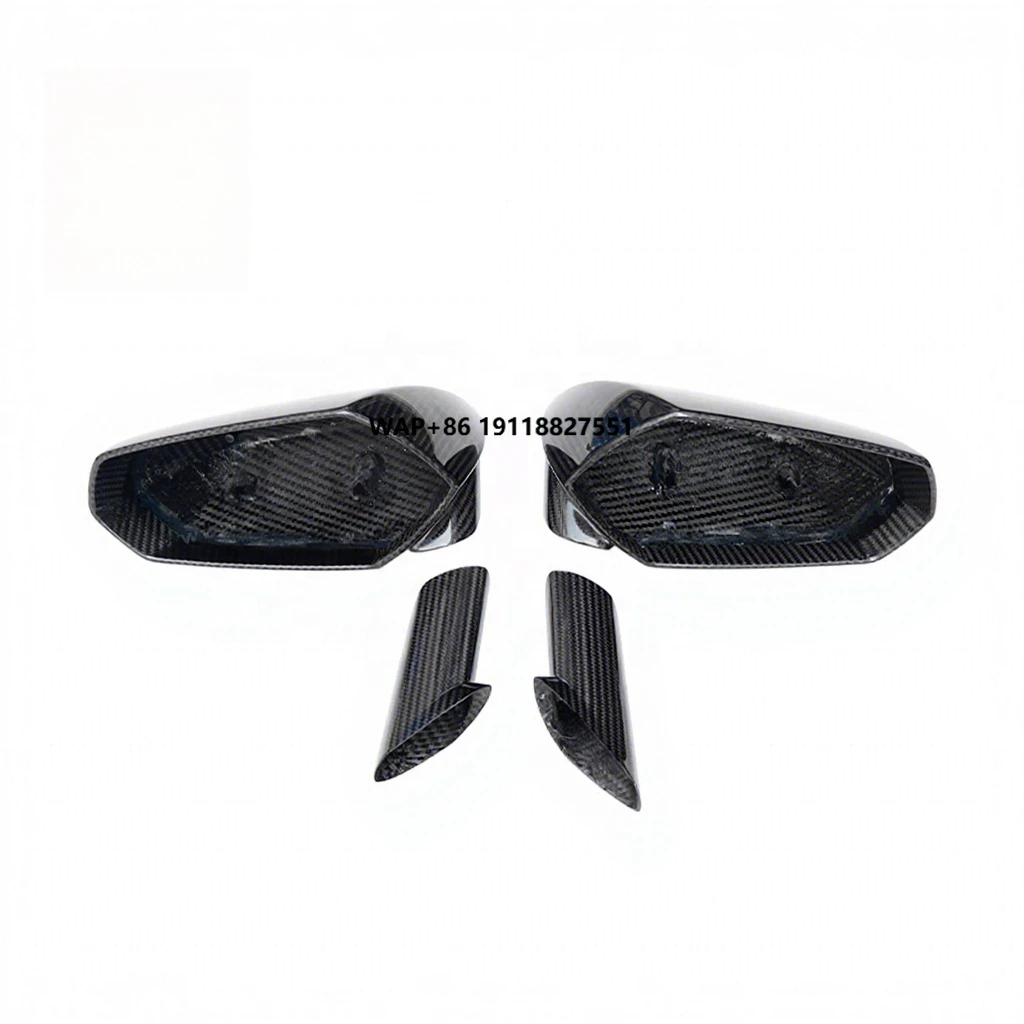 

3K Glossy Dry Carbon Fiber OEM Style Side Mirror Frame Rearview Cover for Aventador Lp700 LP720 LP750