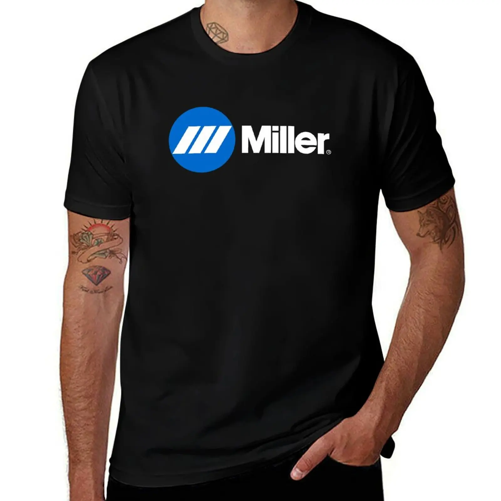 Millerr Welding Equipment T-Shirt Christmas Casual Tee Shirt