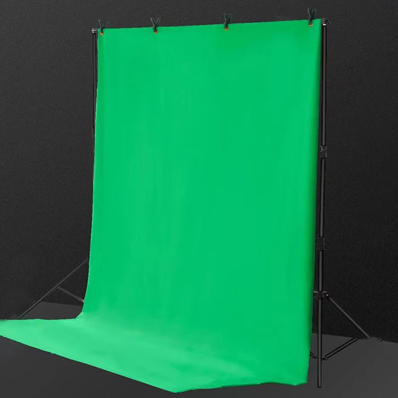 Professional Green Screen Backdrop - Chroma Key Fabric for Photo/Video Studio, Wrinkle-Resistant Muslin for Seamless Editing