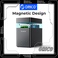 ORICO DS 5 Bay 3.5'' Type-C Hard Drive SATA3.0 Custom HDD Case Enclosure Magnetic-type for Altcoins Mining PC Gamer Accessories