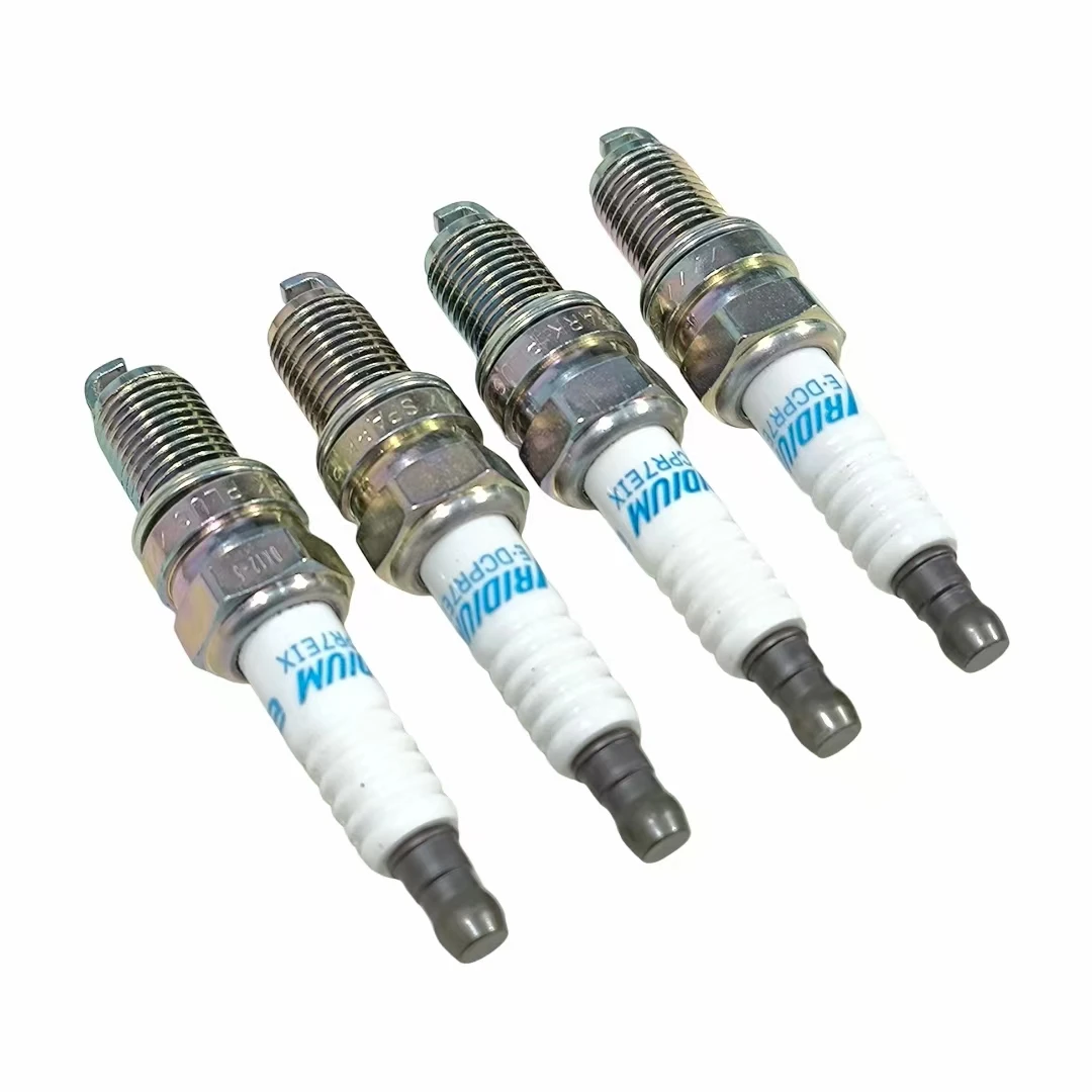 4 Uds bujías de iridio para BAIC Weiwang 306 1.2L 2010- Fiat 500 1.4L 2007-accesorios para coche 99906910X9018