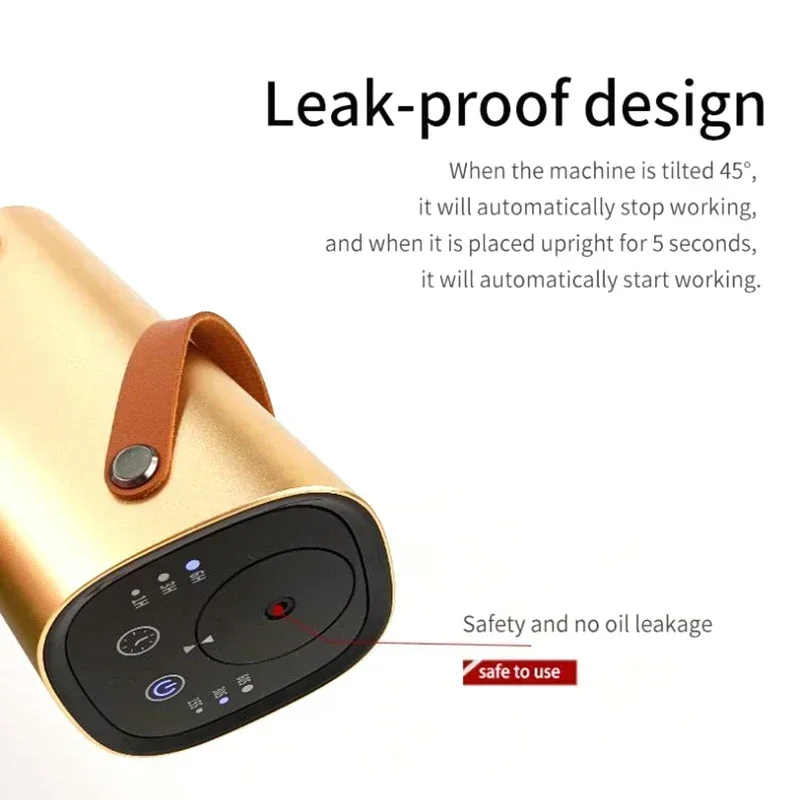 Metal Scent Essential Oil Diffuser Perfume Machine Electric Aromatizador De Ambiente Eletrico for Car Home Air Freshener 20ml