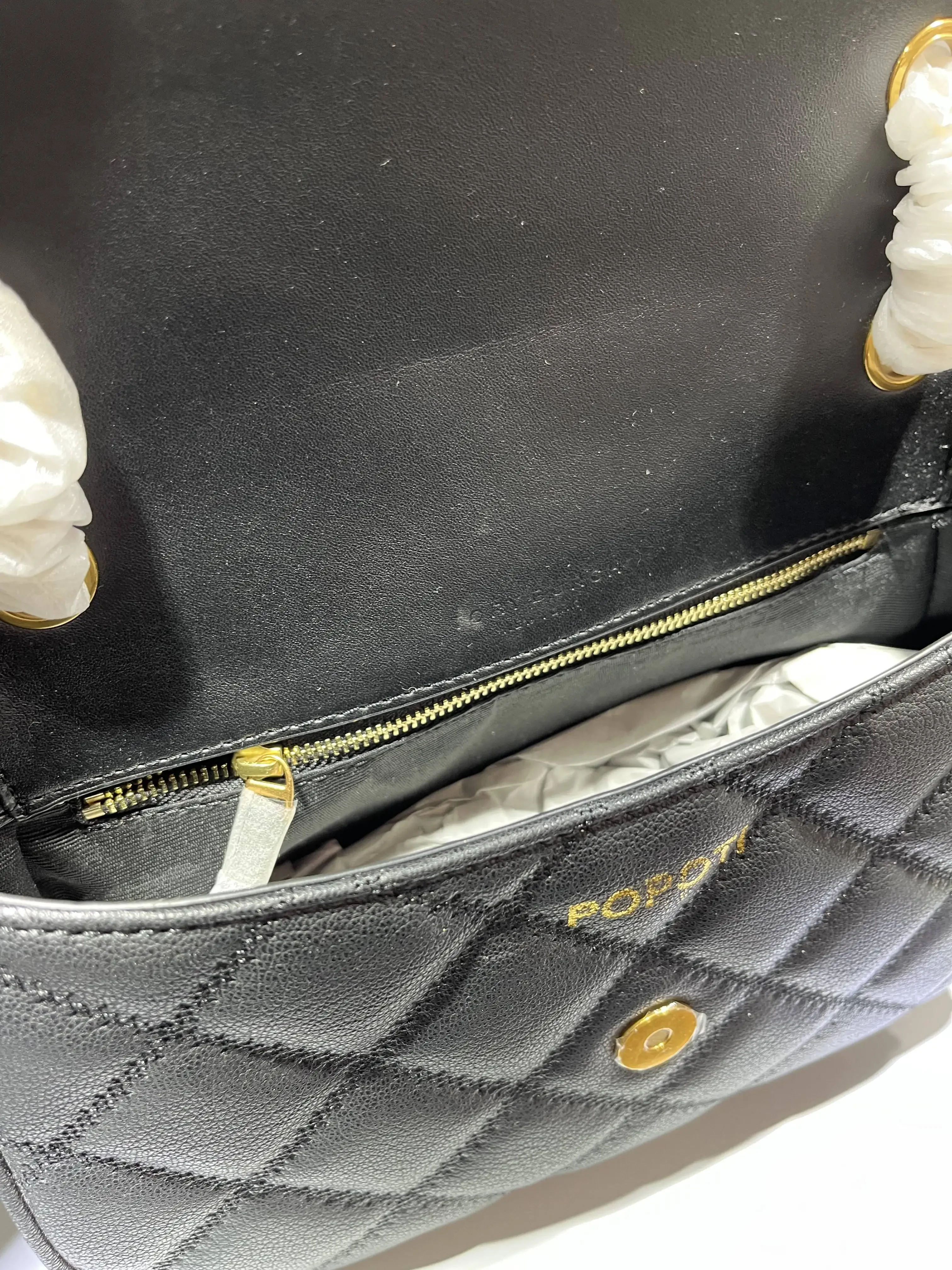 POPOTI Handbags Genuine Leather Shoulder Messenger Bags Cross Body Mobile Phone Pocket Hand Bag Purse Brand Leisure Leather Bags