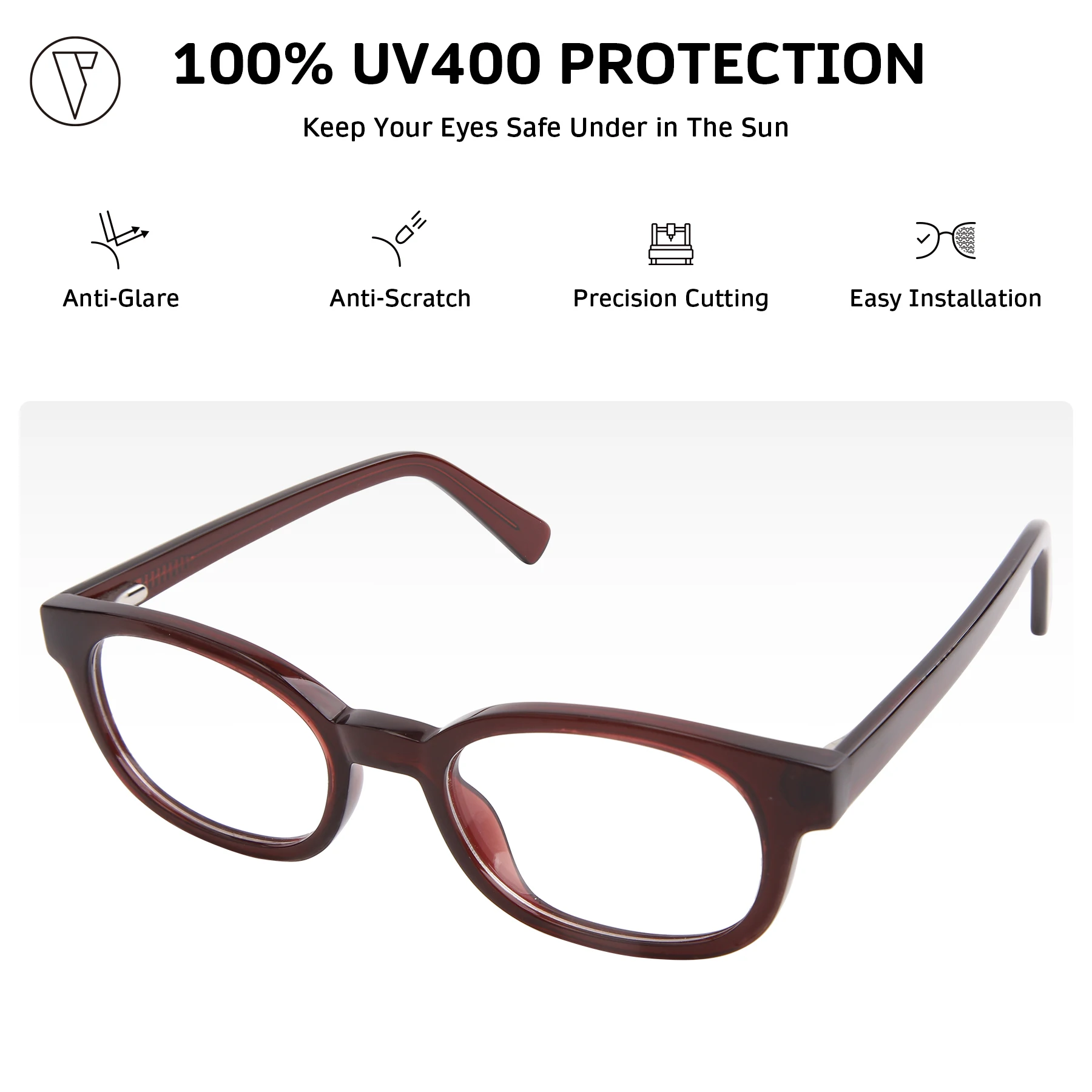 Солнцезащитные очки/очки по рецепту ONDEX, стильные поляризационные линзы UV400, фотохромные линзы, персонализированная мощность от 1,00 до 8,50