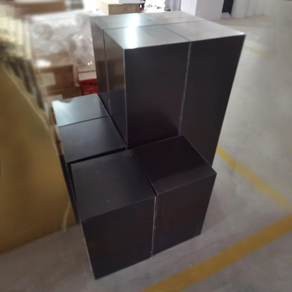Wholesale Copper Edge Glass Display Cover Glass Dust Cover Greenhouse Living Room Decoration Ornaments