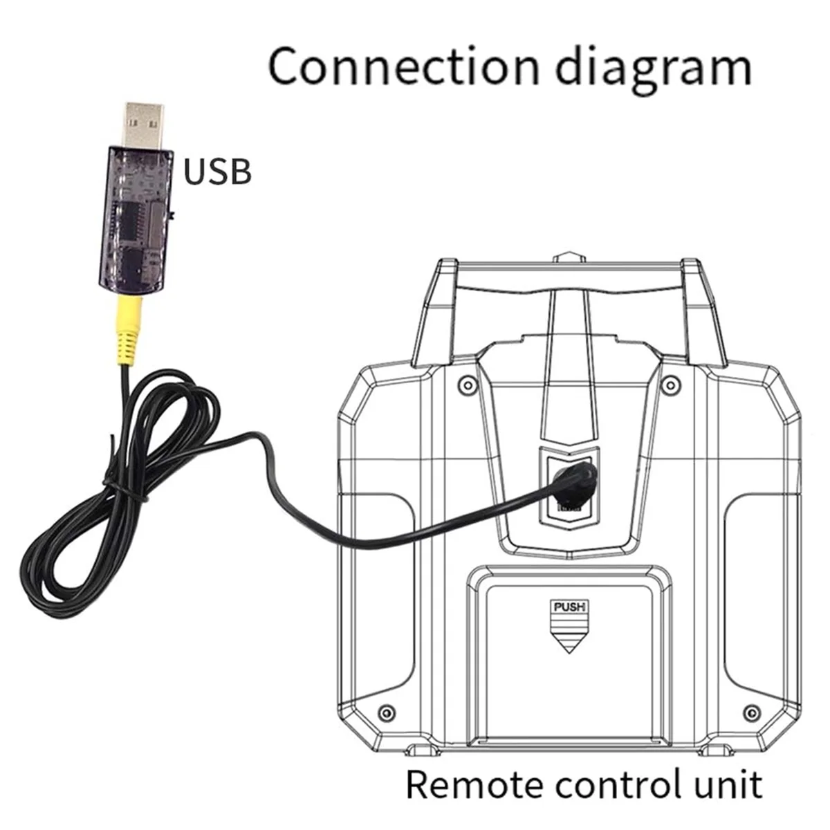 22 في 1 RC USB محاكي الطيران دونغل RC تدريب الطيران لـ G7 XTR Phoenix FPV Racing Drone