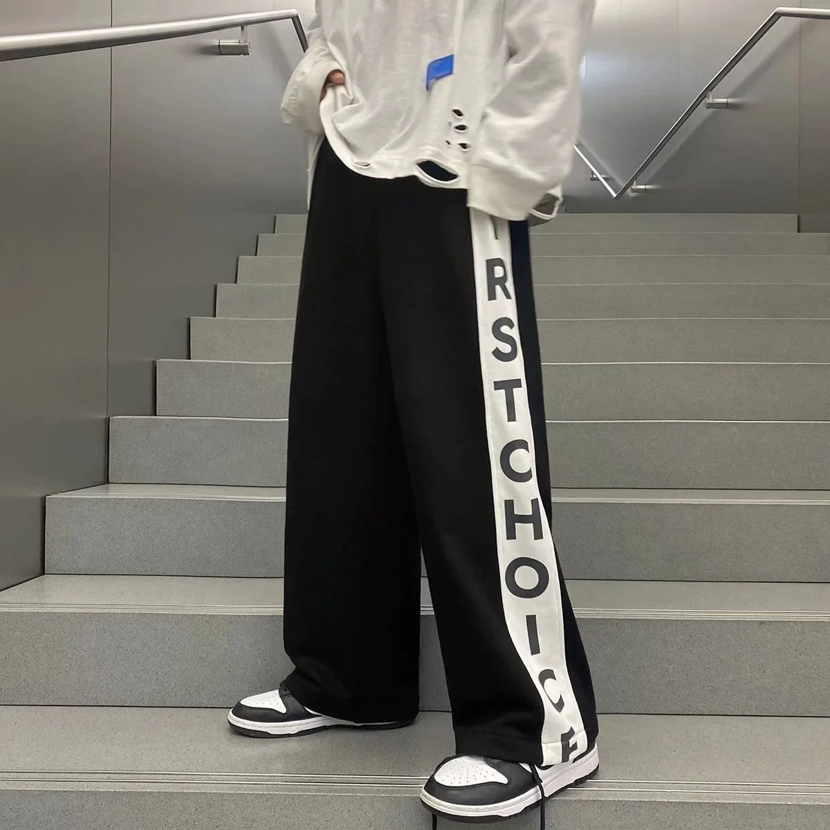 

Новые летние брюки для спецодежды с несколькими карманами, мужские повседневные черные спортивные брюки на шнурке, брюки с надписью, мужская модная уличная одежда