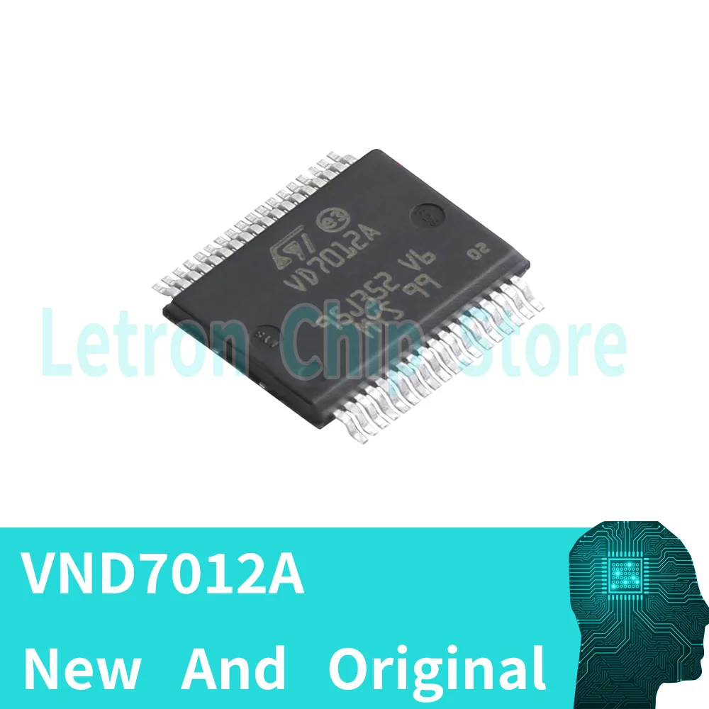 5PCS VND7012AYTR VD7012A SSOP36 New And Original IC Chip High Side Driver