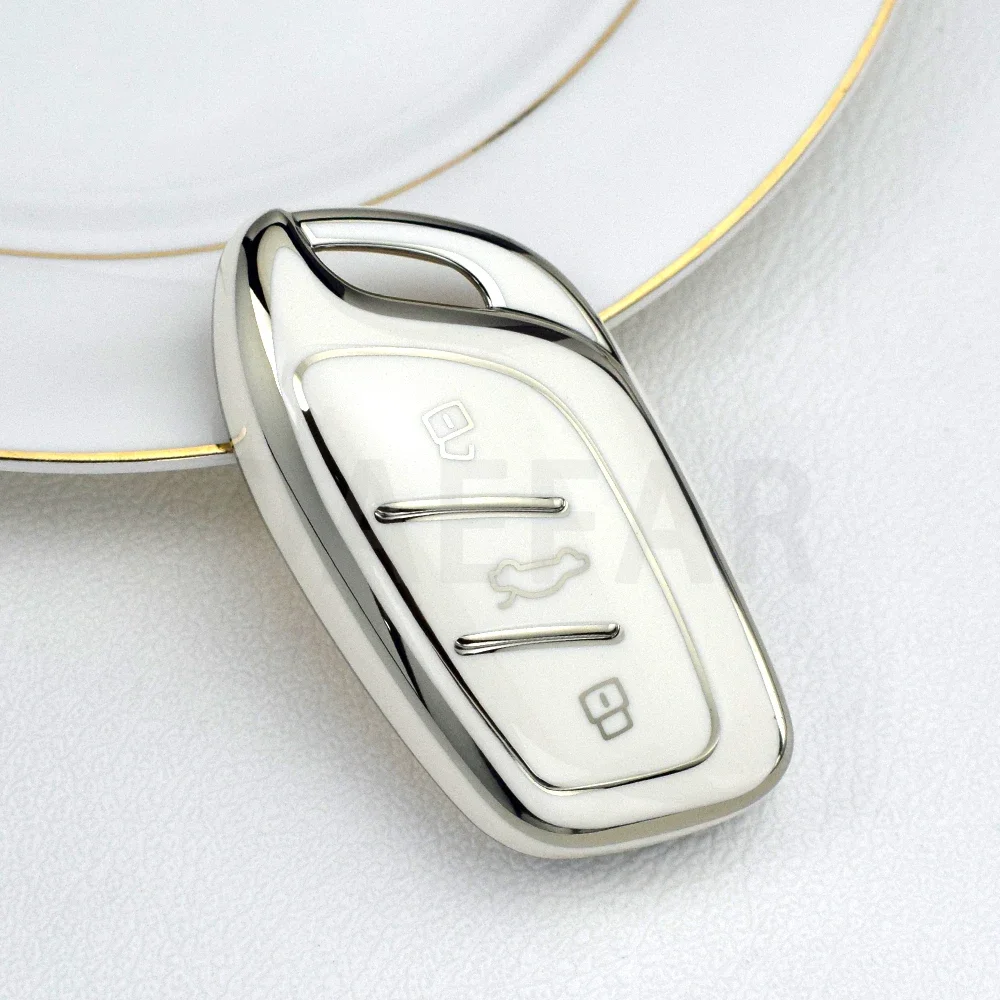 Funda de TPU para llave remota de coche, funda para MG 4 2023 Mg4 Ev para MG HS GT ZS EV ZX MG5 MG6 Roewe RX3 RX5 RX8 ERX5 I6 I5