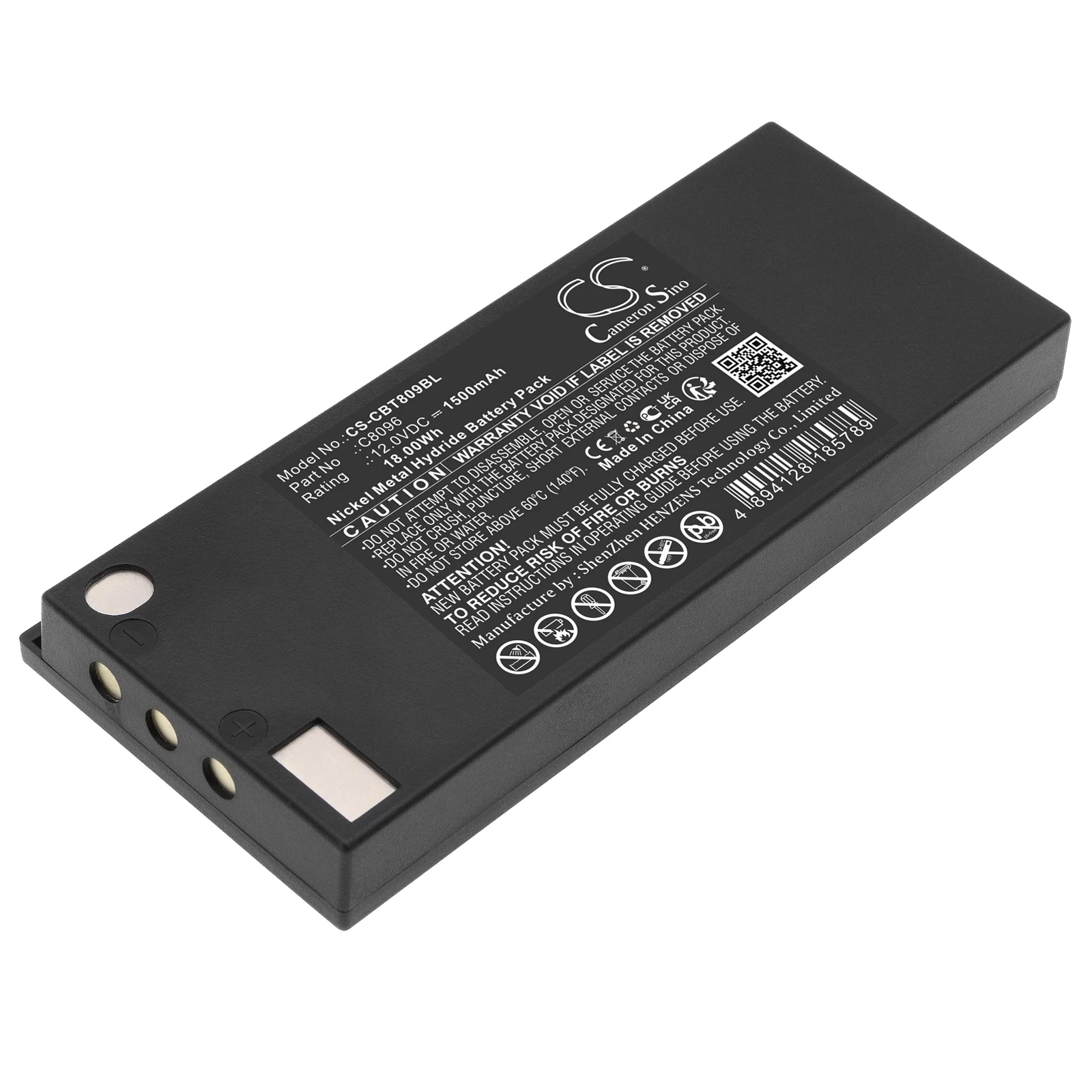 

Ni-MH Crane Remote Control Battery for Cattron Theimeg, 12.0V, 1500mAh , Compatible Models: 7700T15, T01, Toggle Controller