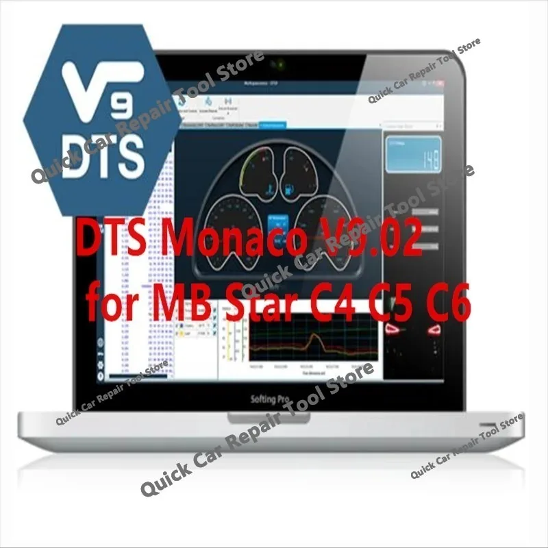 2026 NEW! DTS Monaco V9.02 / DTS V8.14 for MB Star C4 C5 C6 multiplexer VCI for openport Free Online Installation and Activation