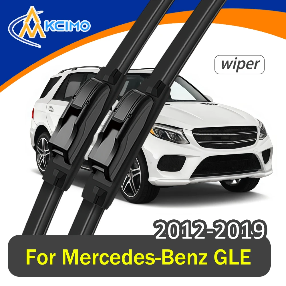 

2PCS Wiper Blade Replacement For Mercedes-Benz GLE W166 C292 (Coupé) 2012-2019 Direct Fit Windshield Wipers Hook On Type