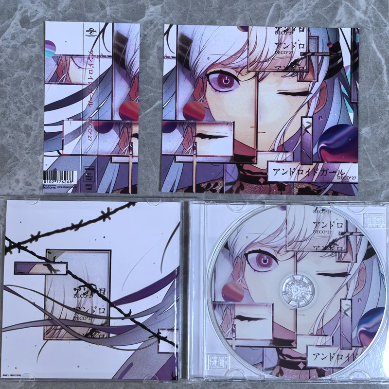 J-Pop DECO * 27 الموسيقى CD أندرويد فتاة ألبوم ريونيون الموسيقى سجل تأثيري وكمان سيارة Soundtracks صندوق مجموعة موسيقى الحفلات الهدايا #2