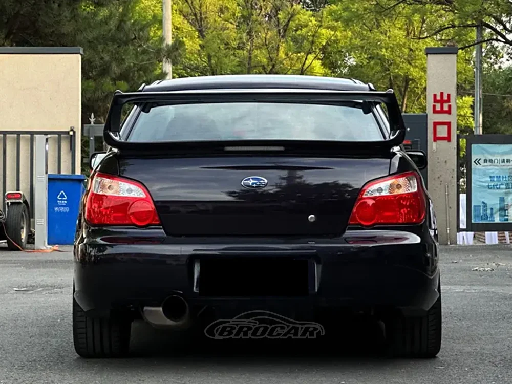 For 2002 03 04 05 06 07 Subaru Impreza WRX STI Factory with LED Lights High Quality ABS Plastic Spoiler Trunk Boot Wing Spoiler