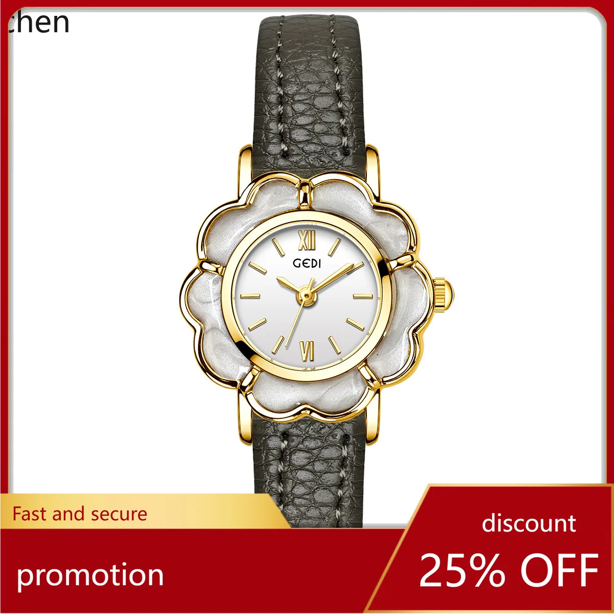 

Zml creative women's watch - niche, high-end, minimalist, exquisite leather strap quartz watch