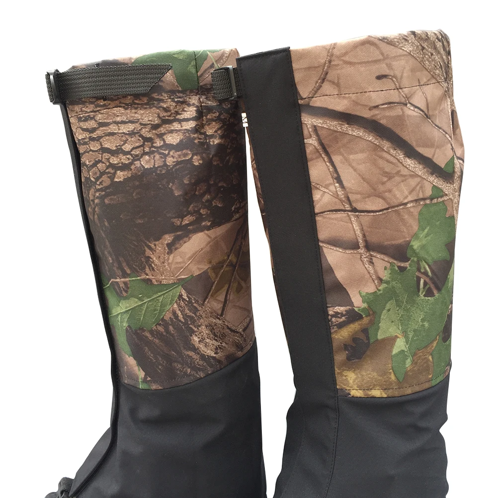 

Waterproof Durable Snow Gaiters Lightweight Breathable Fits Tight Hiking Camping Hunting Leg Cover Boots Protector Outdoor