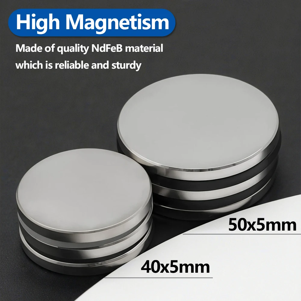 مغناطيس النيوديميوم القوي N35 NdfeB المغناطيسي الدائم imanes مغناطيس الثلاجة القوي للغاية 5x5 8x5 10x5 15x5 20x5 25x5 مللي متر