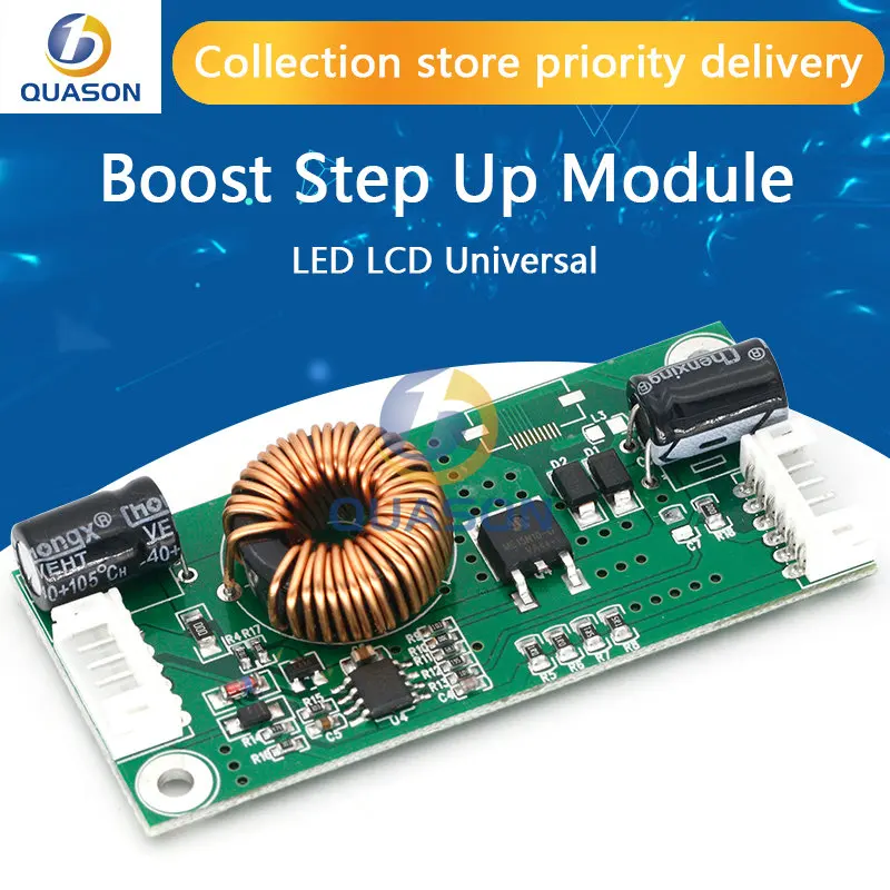 LED LCD Universal TV Backlight Constant Current Backlight Lamp Driver Board Boost Step Up Module 10.8-24V to 15-80V 14-37 Inch