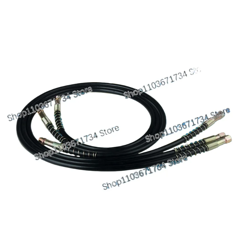 

Hydraulic Tool High-pressure Oil Pipe Hose 3/8 Joint Internal and External Threaded Rubber Hose