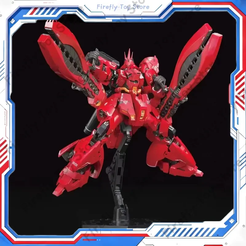 

GAOGAO MDEL RG 1/144 Msn-04 Sazabi Assembly Model Kits New Plastic Double Horn Funnel Action Figure Robot Plastic Model Toys