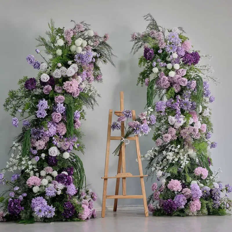 Artificial Wedding Decorative Flower Arch High Quality Wedding Arch for Wedding Background Decoration.