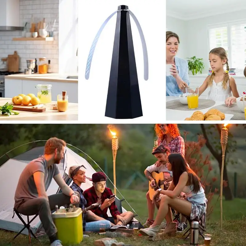 Table de ventilateur de mouche aste, table d'extérieur, table multifonctionnelle, cuisine