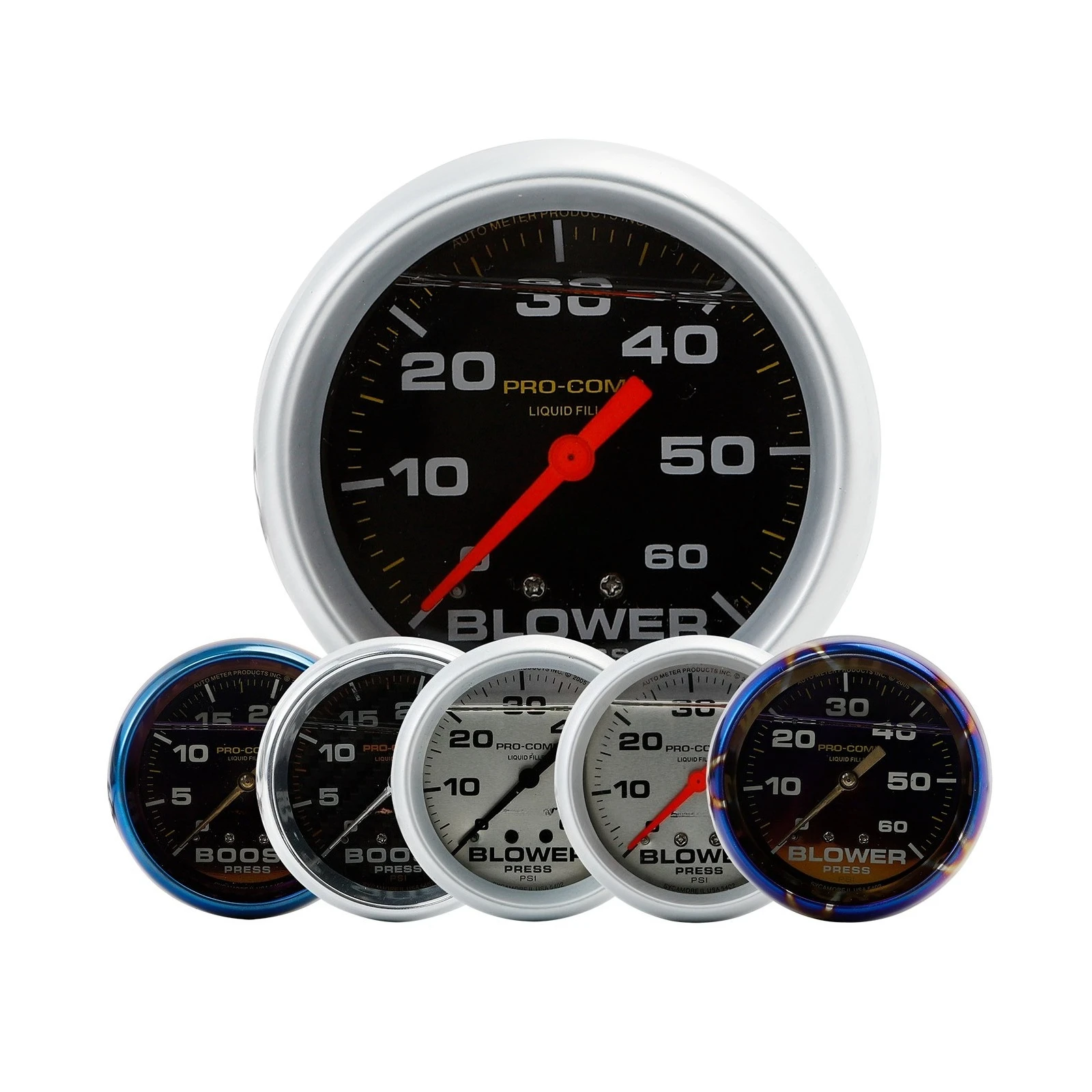 

Oil Pressure Gauge BLOWER 60/35 PSI Head Up Display Auto Gauge Oil Gauges Car Modification