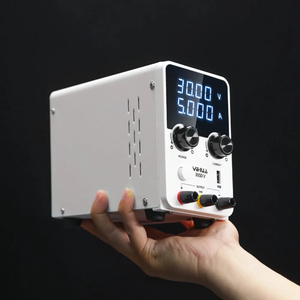 

YIHUA 305D-V 180 Вт источник питания постоянного тока 30 В 5 А регулируемый лабораторный импульсный источник питания регулятор напряжения электронные инструменты для ремонта