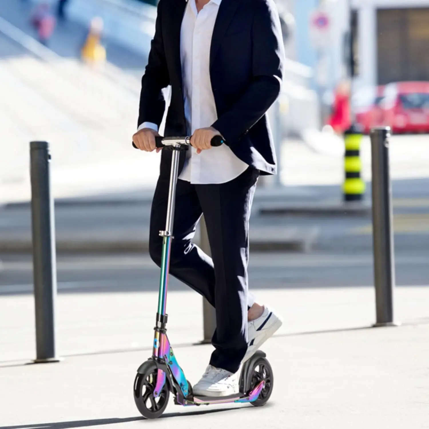 Kickboard - Classic, Two Wheeled Scooter, Fold-to-Carry, Swiss-Designed for Ages 13+