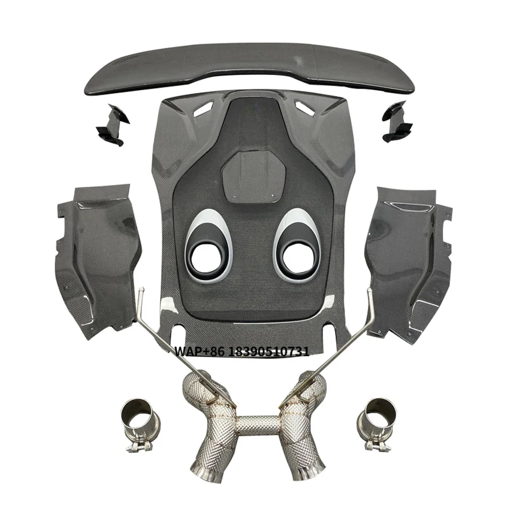 

High Quality 600LT Style Carbon Fibre Body Kit Spoiler Rear Wing Tail Wing Diffuser for McLaren 540C 570S 570GT