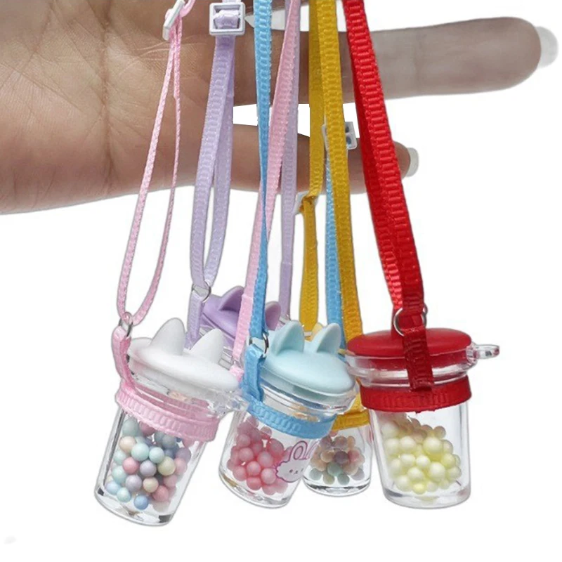 บ้านตุ๊กตาน่ารัก1:12กาต้มน้ำขนาดเล็กถ้วยฉนวนกันความร้อนถ้วยน้ำอุปกรณ์เสริมสำหรับเด็กจำลองของเล่นแบบแต่งบ้านตุ๊กตา