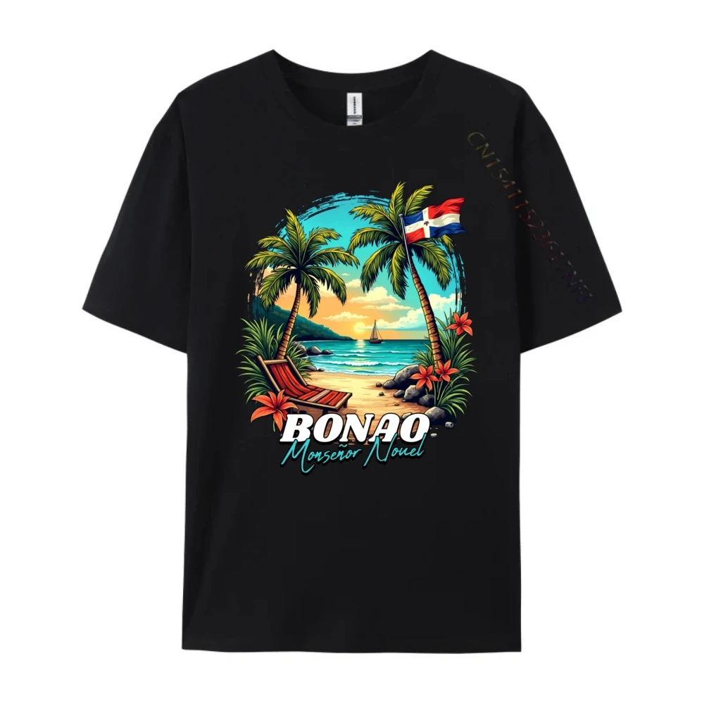 Bonao Vacation Dominican Republic Beach Trip Travel Camisas Basicas Hombre Custom T Shirt Memorial Day