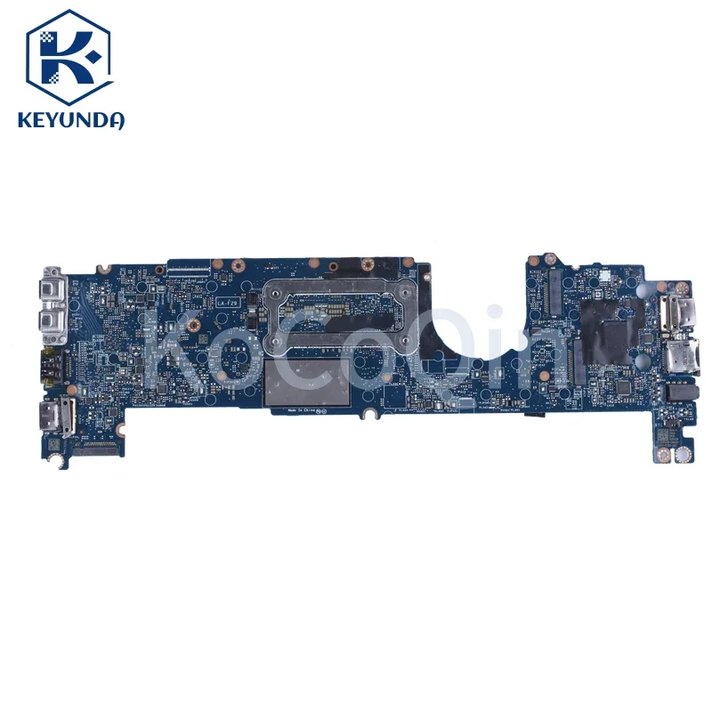 DDA30 LA-F292P For Dell Latitude 7390 Laptop Motherboard CN-0JFGFN 0JFGFN 02WCVJ i5-8350U i7-8650U 16GB RAM Mainboard Tested